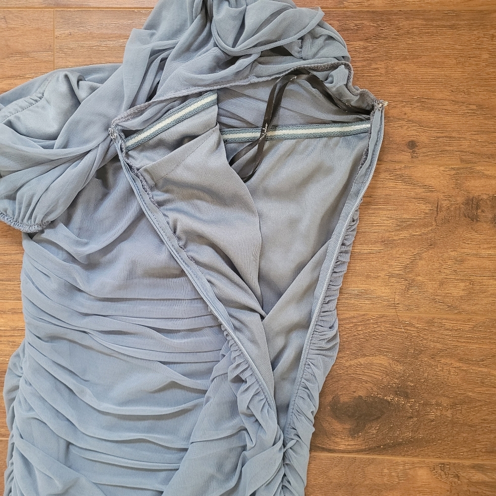 Lulus Ruched Dress - Picture 7 of 10